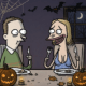 Halloween fællesspisning